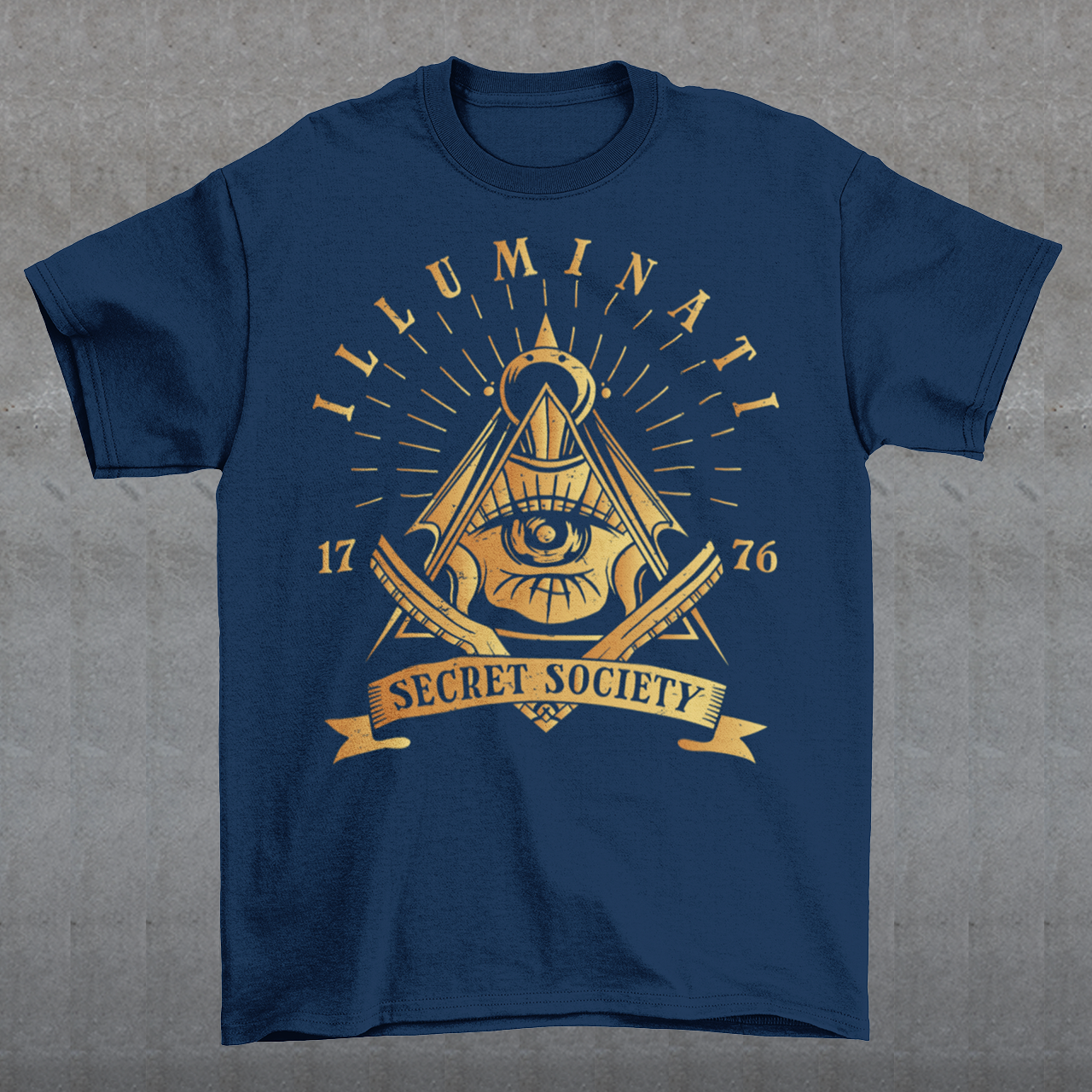 Step into the enigmatic world of secret societies with this captivating and thought-provoking t-shirt. Featuring the iconic Free Mason symbol, this garment is a bold statement piece that invites intrigue and curiosity. At the heart of this design lies the timeless and mysterious emblem of the Free Masons, an ancient symbol that has captivated minds for centuries.