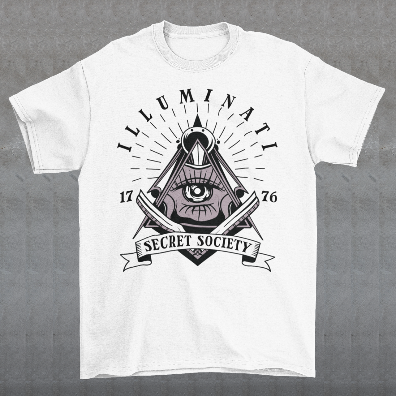 Step into the enigmatic world of secret societies with this captivating and thought-provoking t-shirt. Featuring the iconic Free Mason symbol, this garment is a bold statement piece that invites intrigue and curiosity. At the heart of this design lies the timeless and mysterious emblem of the Free Masons, an ancient symbol that has captivated minds for centuries.