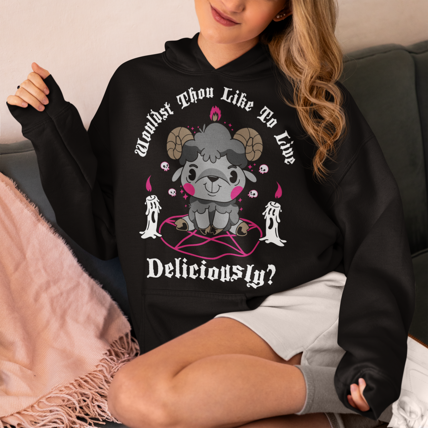 erfect for fans of the occult, dark humor, and aesthetic rebellion