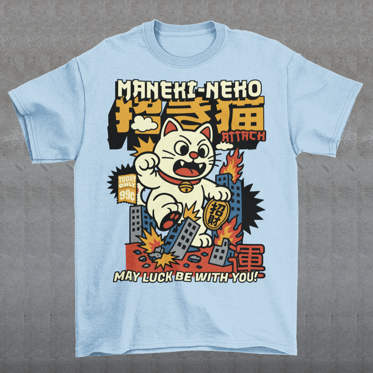MANEKI-NEKO ATTACK T-SHIRT