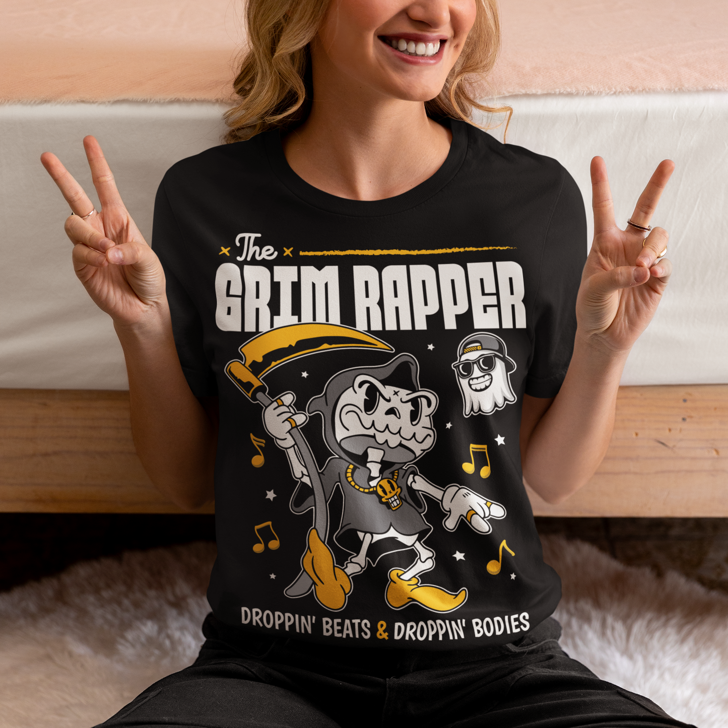 THE GRIM RAPPER T-SHIRT