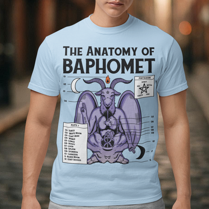 THE ANATOMY OF BAPHOMET T-SHIRT