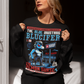 Unleash the legend with this bold sweatshirt featuring Blucifer, the infamous blue mustang brought to life in a striking comic book design! This vibrant illustration showcases the menacing yet captivating spirit of Blucifer, complete with glowing red eyes and dynamic comic-style shading. The design is set against a dramatic backdrop of Denver Airport emphasizing Blucifer's larger-than-life presence. Perfect for fans of myth, art, and Denver’s most iconic (and controversial) sculpture.