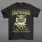Introducing the ultimate homage to folklore and mystery – "The Goat Sucker Chupacabra" T-shirt! Step into the realm of the unknown with this captivating design depicting the infamous chupacabra in action. Against the backdrop of a barren desert, the chupacabra is depicted in all its eerie glory, locked in its iconic pose of sucking the life force from a hapless goat. Above the striking imagery, bold text proudly proclaims "THE GOAT SUCKER CHUPACABRA" ensuring that the wearer embodies the legend.