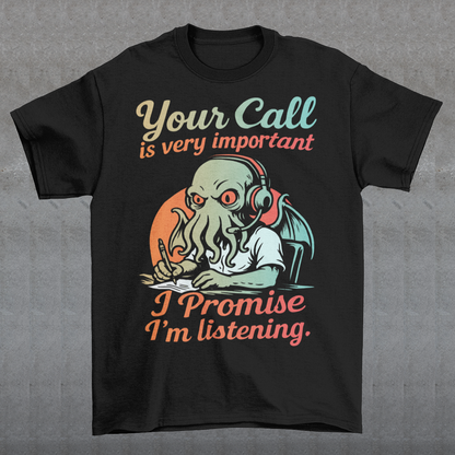 CTHULHU CALL CENTRE T-SHIRT
