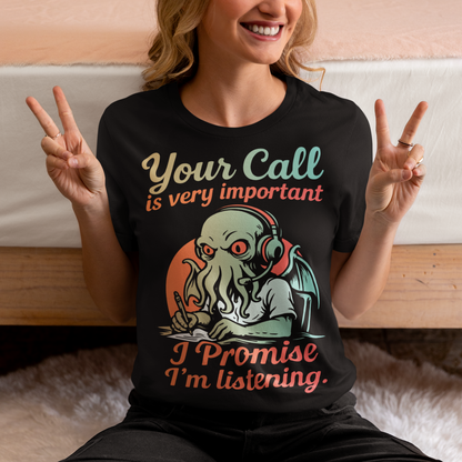CTHULHU CALL CENTRE T-SHIRT