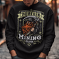 Join the ranks of the underground elite with our Dwarven Mining Club sweatshirt! Featuring a bold illustration of a rugged dwarf — pickaxe in hand, beard thick with grit, and a steely glint in his eye — this design is perfect for fans of fantasy, adventure, and all things dwarven. The distressed DWARVEN MINING CLUB text gives it a vintage, hard-worn look, like it’s seen years of digging deep into the earth. Whether you're gaming, cosplaying, or just showing off your love for the stoutest race in fantasy lor