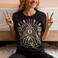 Uncover the hidden truths with this striking Forbidden Secret Society t-shirt. Featuring a mesmerizing graphic of reptilian tentacles slithering from an all-seeing eye pyramid, this design channels the dark mystique of the Illuminati and ancient conspiracies. Bold text wraps around the image, whispering secrets the world was never meant to know. Perfect for truth seekers, conspiracy enthusiasts, or anyone who thrives in the shadows of the unknown.