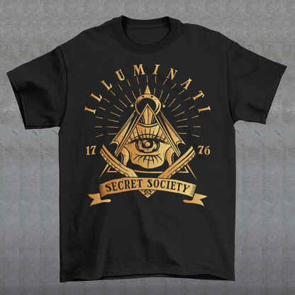 Step into the enigmatic world of secret societies with this captivating and thought-provoking t-shirt. Featuring the iconic Free Mason symbol, this garment is a bold statement piece that invites intrigue and curiosity. At the heart of this design lies the timeless and mysterious emblem of the Free Masons, an ancient symbol that has captivated minds for centuries.