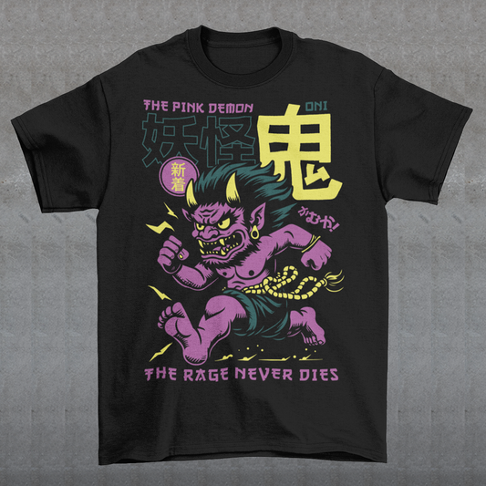 ONI THE PINK DEMON T-SHIRT