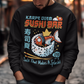 Make every day a raw-some adventure with our "Karpe Diem Sushi Bar" sweatshirt! Featuring a whimsical design of a Magikarp-style sushi fish—part Pokémon, part premium nigiri—this shirt blends geek culture and foodie vibes with a splash of humor. Whether you're a sushi lover, a Pokémon fan, or just someone who believes in seizing the soy, this tee is your perfect catch. Printed on soft, breathable cotton with bold, vibrant colors, it's ideal for casual outings, anime conventions, or your next sushi run.