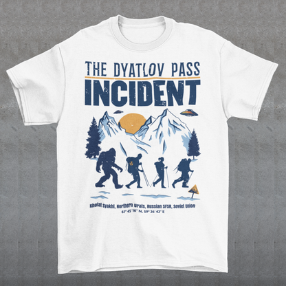 Get ready to embark on an epic adventure with our mind-blowing t-shirt design! Picture this: a skeleton riding a T-Rex through the ancient wonders of Egypt, with UFOs hovering in the sky and Bigfoot mysteriously lurking in the background. It's a jaw-dropping fusion of history, mythology, and the unknown, all beautifully captured in one captivating design.
