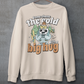 Hit the slopes in style with this playful Yeti Skiing sweatshirt! Featuring a whimsical illustration of a friendly yeti standing in the snow, this design pairs perfectly with the cozy, heartwarming message: "Come chase the cold with a big hug." Whether you're a winter sports enthusiast or just love mythical creatures with a soft side, this tee wraps comfort, humor, and chill vibes into one awesome package.