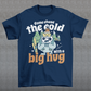Hit the slopes in style with this playful Yeti Skiing t-shirt! Featuring a whimsical illustration of a friendly yeti standing in the snow, this design pairs perfectly with the cozy, heartwarming message: "Come chase the cold with a big hug." Whether you're a winter sports enthusiast or just love mythical creatures with a soft side, this tee wraps comfort, humor, and chill vibes into one awesome package.