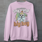 Hit the slopes in style with this playful Yeti Skiing sweatshirt! Featuring a whimsical illustration of a friendly yeti standing in the snow, this design pairs perfectly with the cozy, heartwarming message: "Come chase the cold with a big hug." Whether you're a winter sports enthusiast or just love mythical creatures with a soft side, this tee wraps comfort, humor, and chill vibes into one awesome package.