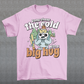 Hit the slopes in style with this playful Yeti Skiing t-shirt! Featuring a whimsical illustration of a friendly yeti standing in the snow, this design pairs perfectly with the cozy, heartwarming message: "Come chase the cold with a big hug." Whether you're a winter sports enthusiast or just love mythical creatures with a soft side, this tee wraps comfort, humor, and chill vibes into one awesome package.