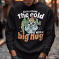 Hit the slopes in style with this playful Yeti Skiing sweatshirt! Featuring a whimsical illustration of a friendly yeti standing in the snow, this design pairs perfectly with the cozy, heartwarming message: "Come chase the cold with a big hug." Whether you're a winter sports enthusiast or just love mythical creatures with a soft side, this tee wraps comfort, humor, and chill vibes into one awesome package.
