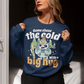 Hit the slopes in style with this playful Yeti Skiing sweatshirt! Featuring a whimsical illustration of a friendly yeti standing in the snow, this design pairs perfectly with the cozy, heartwarming message: "Come chase the cold with a big hug." Whether you're a winter sports enthusiast or just love mythical creatures with a soft side, this tee wraps comfort, humor, and chill vibes into one awesome package.